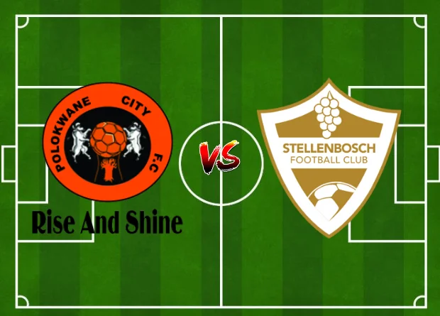 FC Polokwane City vs Stellenbosch United starting lineup and results as they are updated in the Live Match Score on this PSL Fixtures page today.