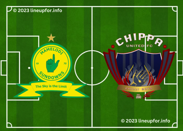 Football enthusiasts, follow the live score and starting lineup for this thrilling PSL match today as the Mamelodi Sundowns vs Chippa United.