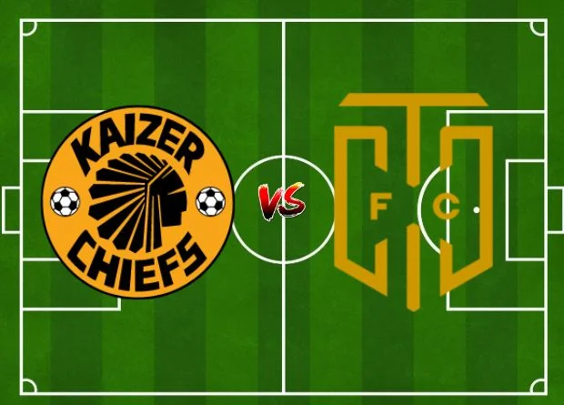 Starting lineup for Kaizer Chiefs vs Cape Town City: Live Score 03/10/2023