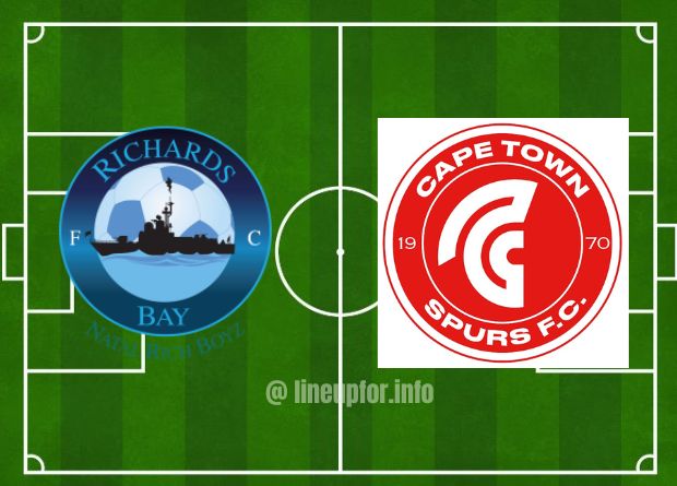 South African PSL Cup! Stay tuned for the Richards Bay vs Cape Town Spurs starting lineup and live match Score results.