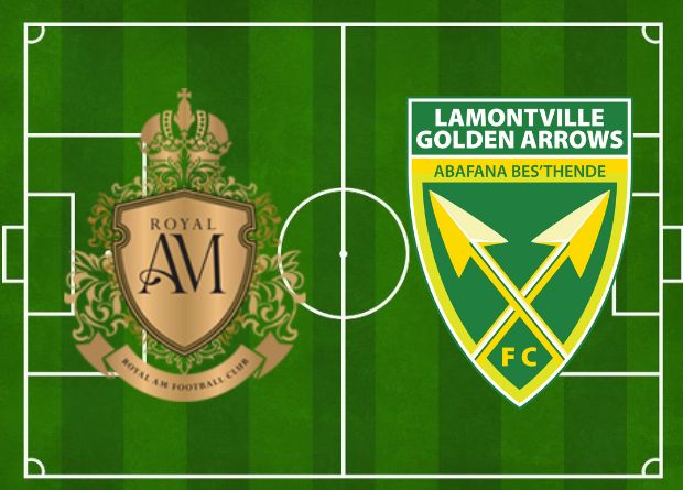 Royal AM vs Golden Arrows in our automatic live score update that includes the starting lineup and commentary with stats.